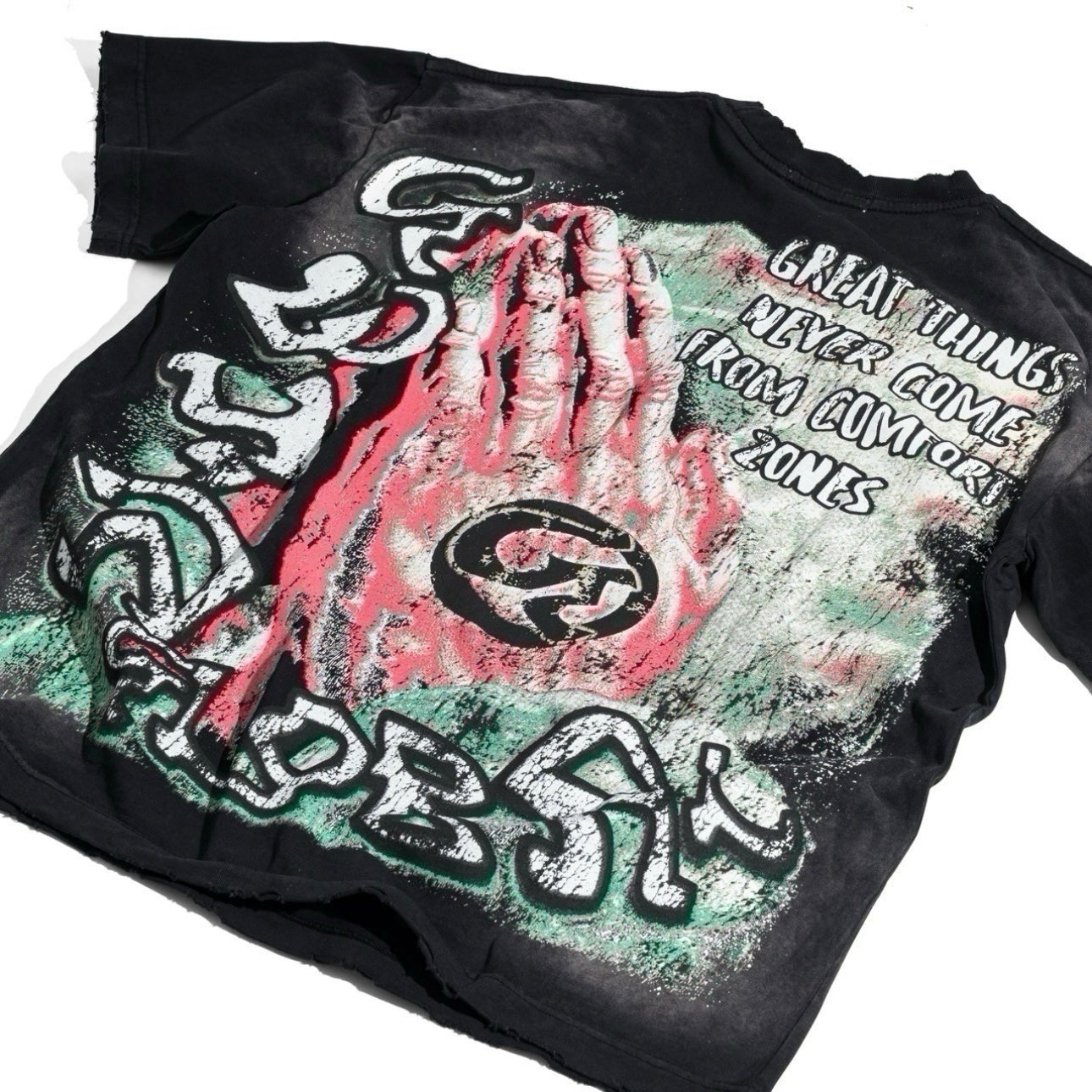 GWYN BREAKTHROUGH WASH T-SHIRT/ WASHED BLACK
