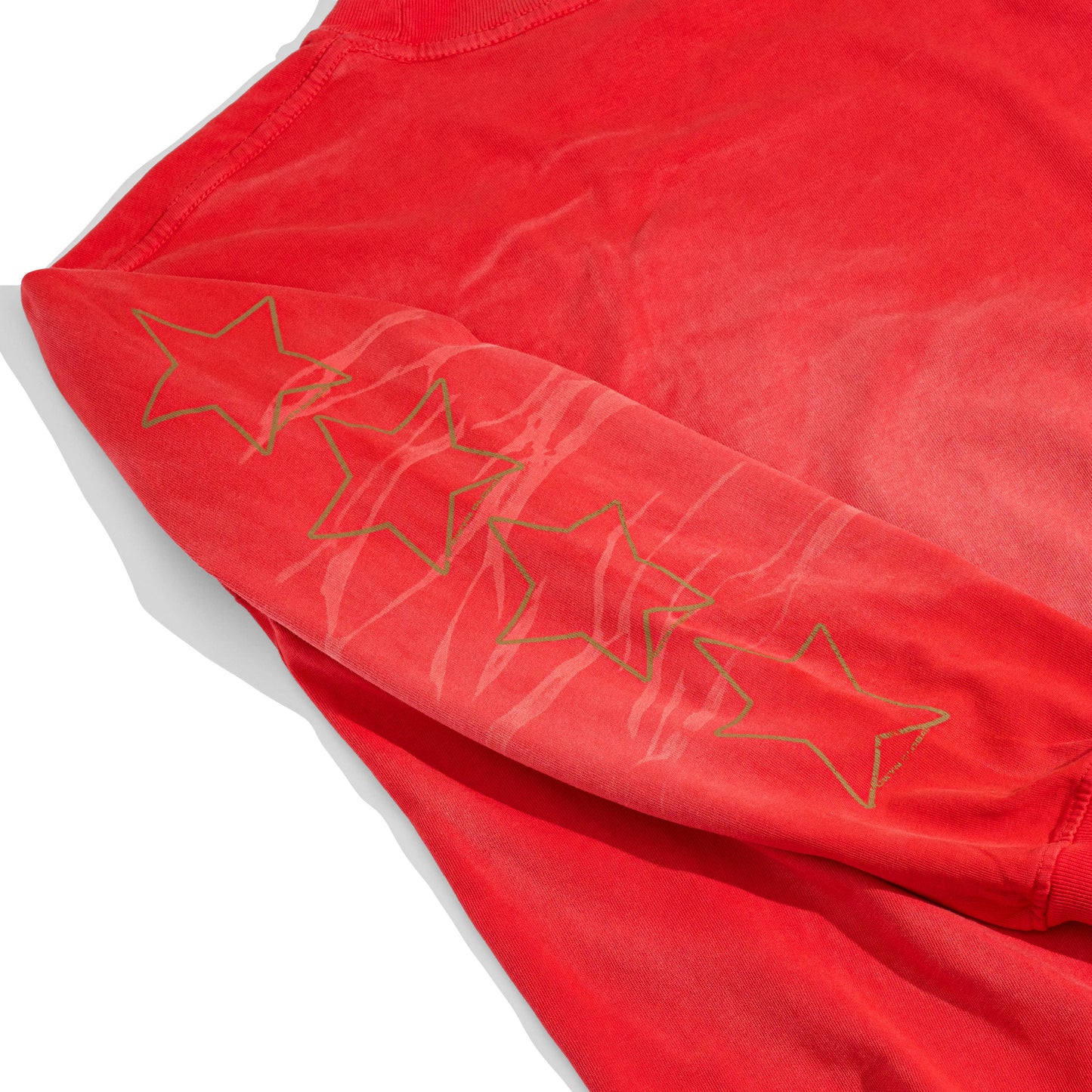 GWYN NO WAY BACK LONG SLEEVED T-SHIRT/ WASHED RED