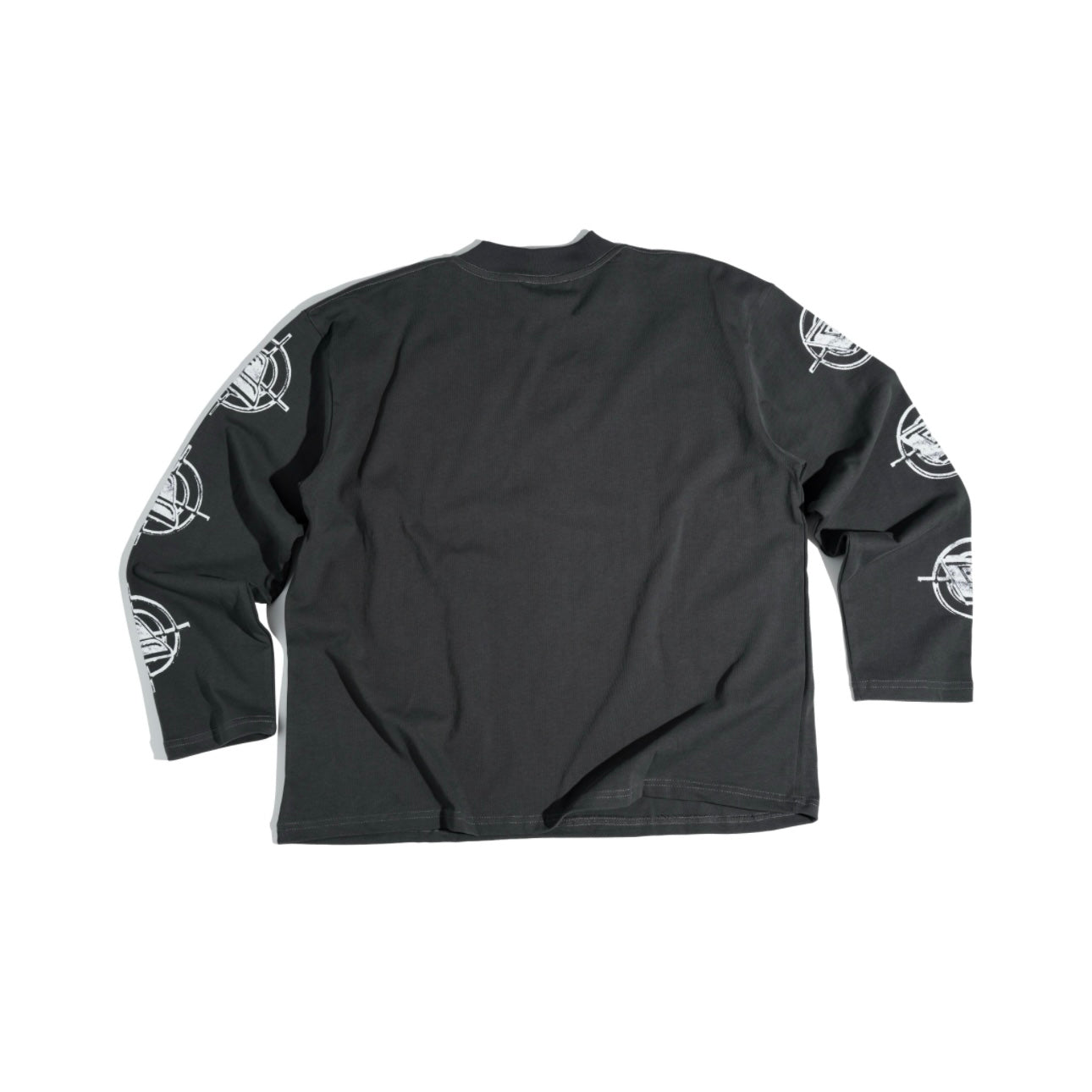 GWYN VECTOR LONG SLEEVED T-SHIRT/ GRAY