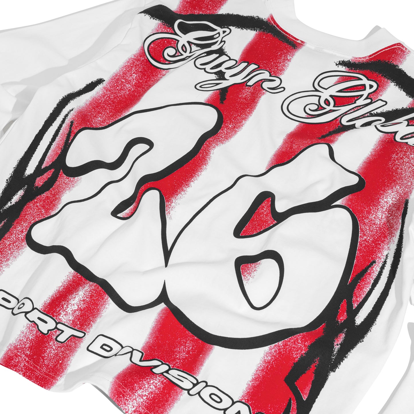 GWYN GLOBAL SPORT DIVISION 26 LONG SLEEVED T-SHIRT/ WHITE