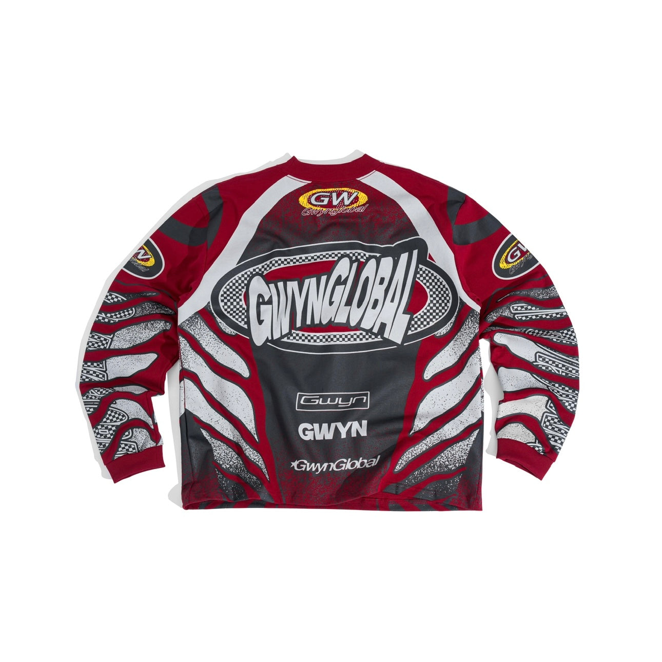 GWYN GLOBAL SPEED TOP LONG SLEEVED T-SHIRT/ RED