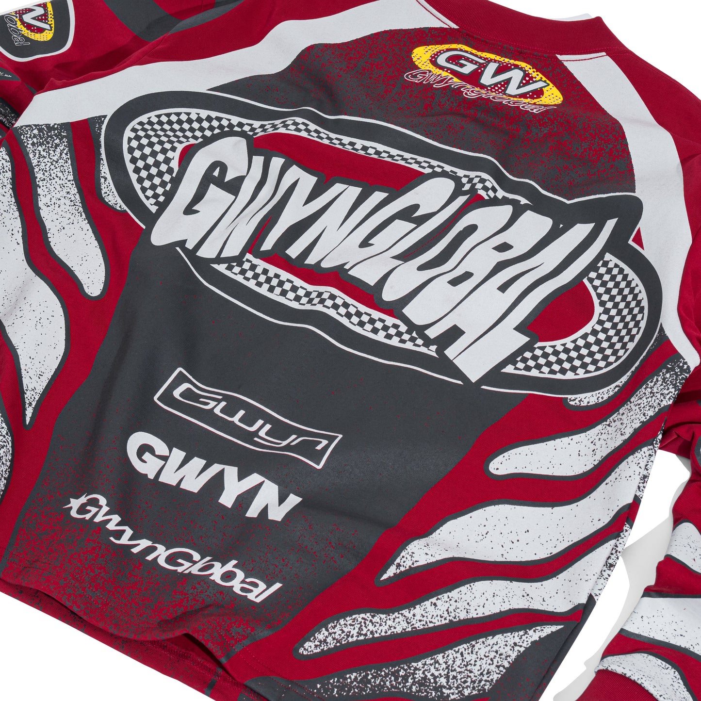 GWYN GLOBAL SPEED TOP LONG SLEEVED T-SHIRT/ RED