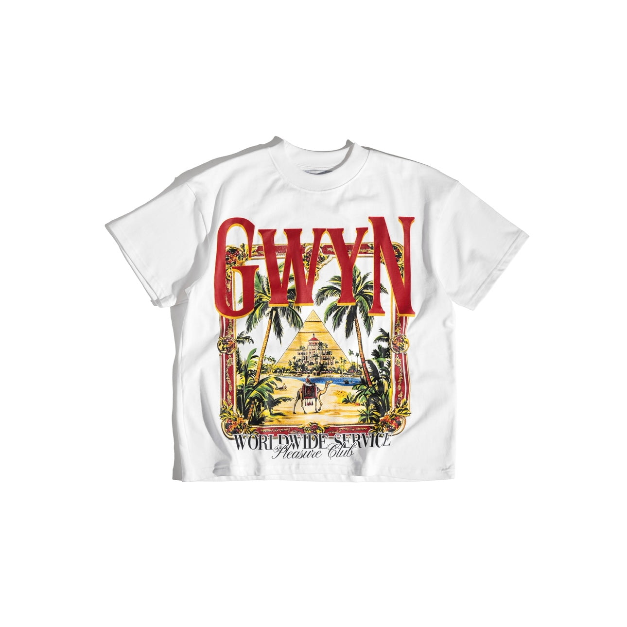 GWYN DESERT NOMAD T-SHIRT/ WHITE