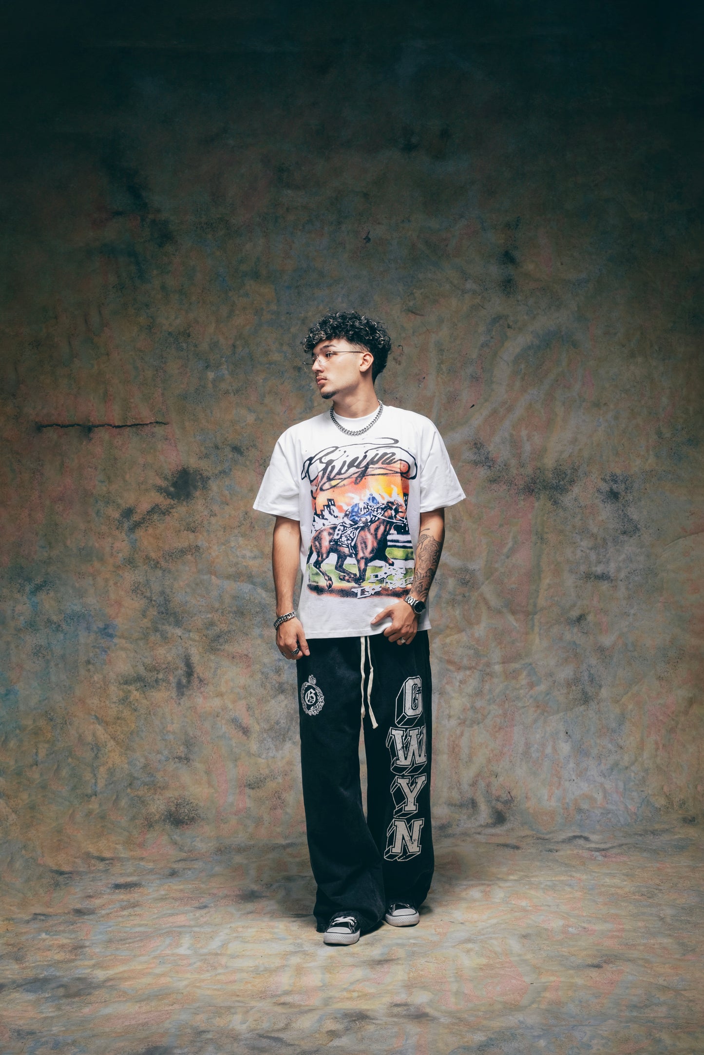 GWYN URBAN COWBOY T-SHIRT/ WHITE