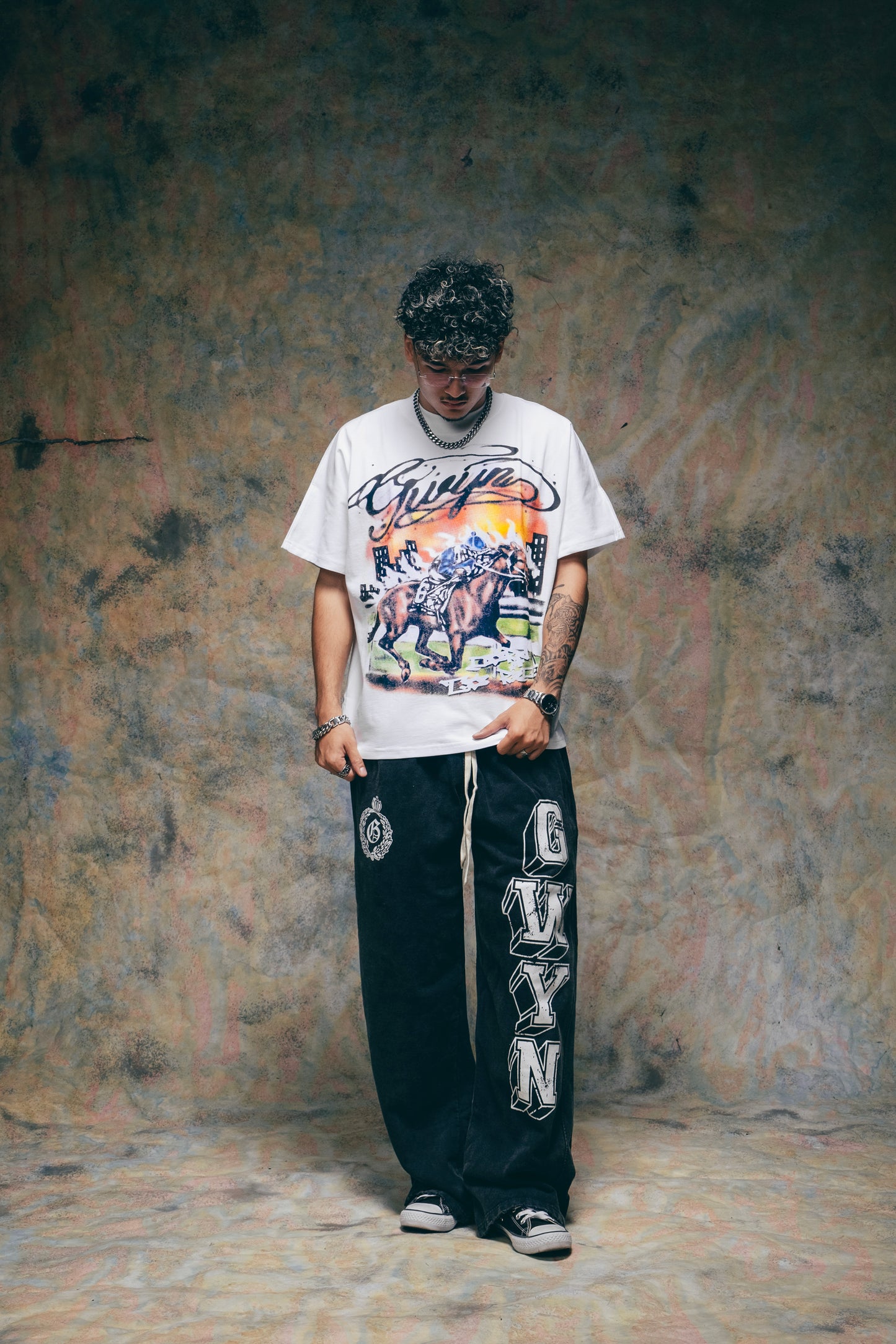 GWYN URBAN COWBOY T-SHIRT/ WHITE