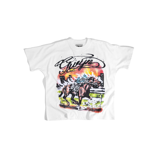 GWYN URBAN COWBOY T-SHIRT/ WHITE