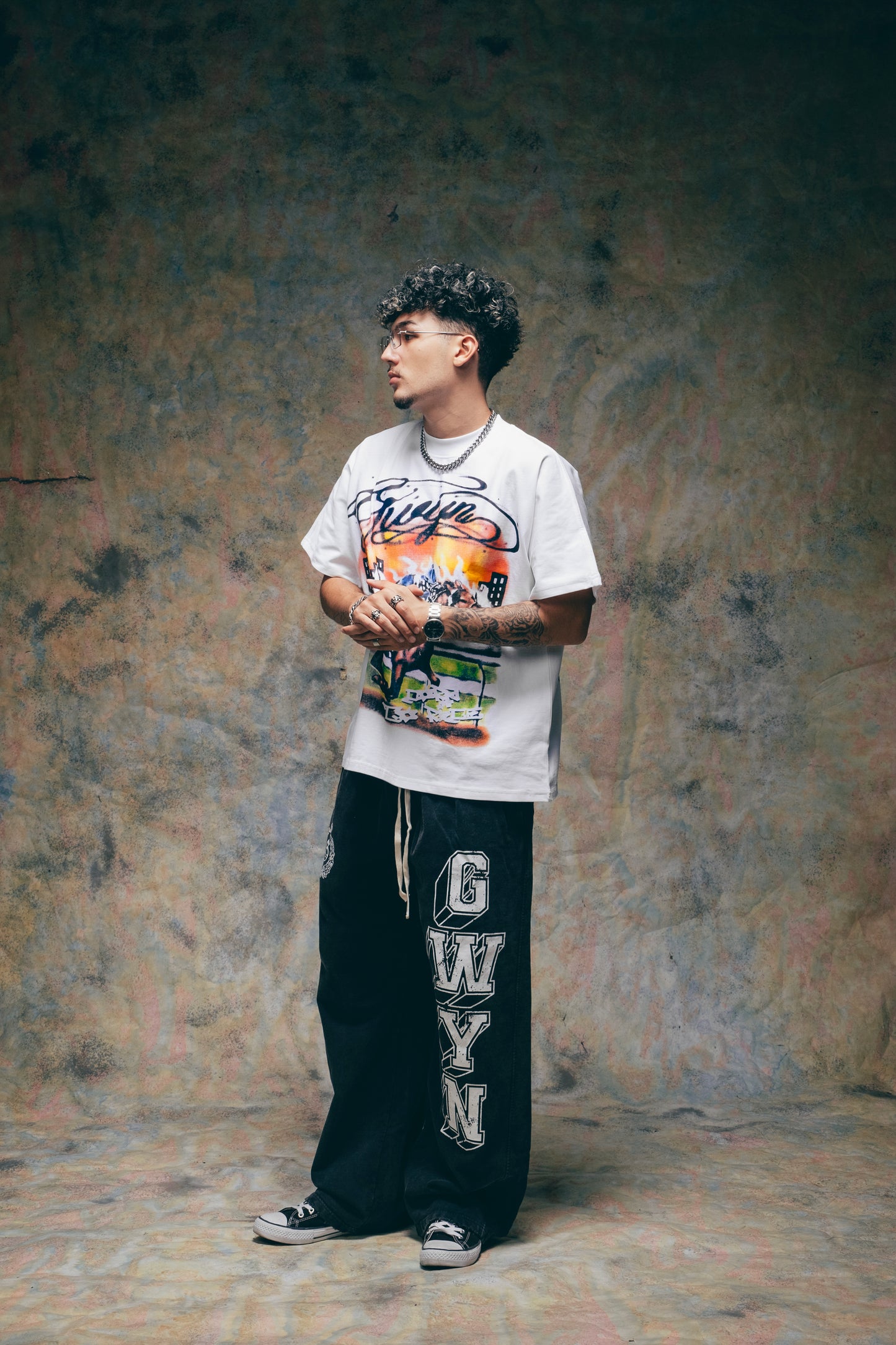 GWYN URBAN COWBOY T-SHIRT/ WHITE