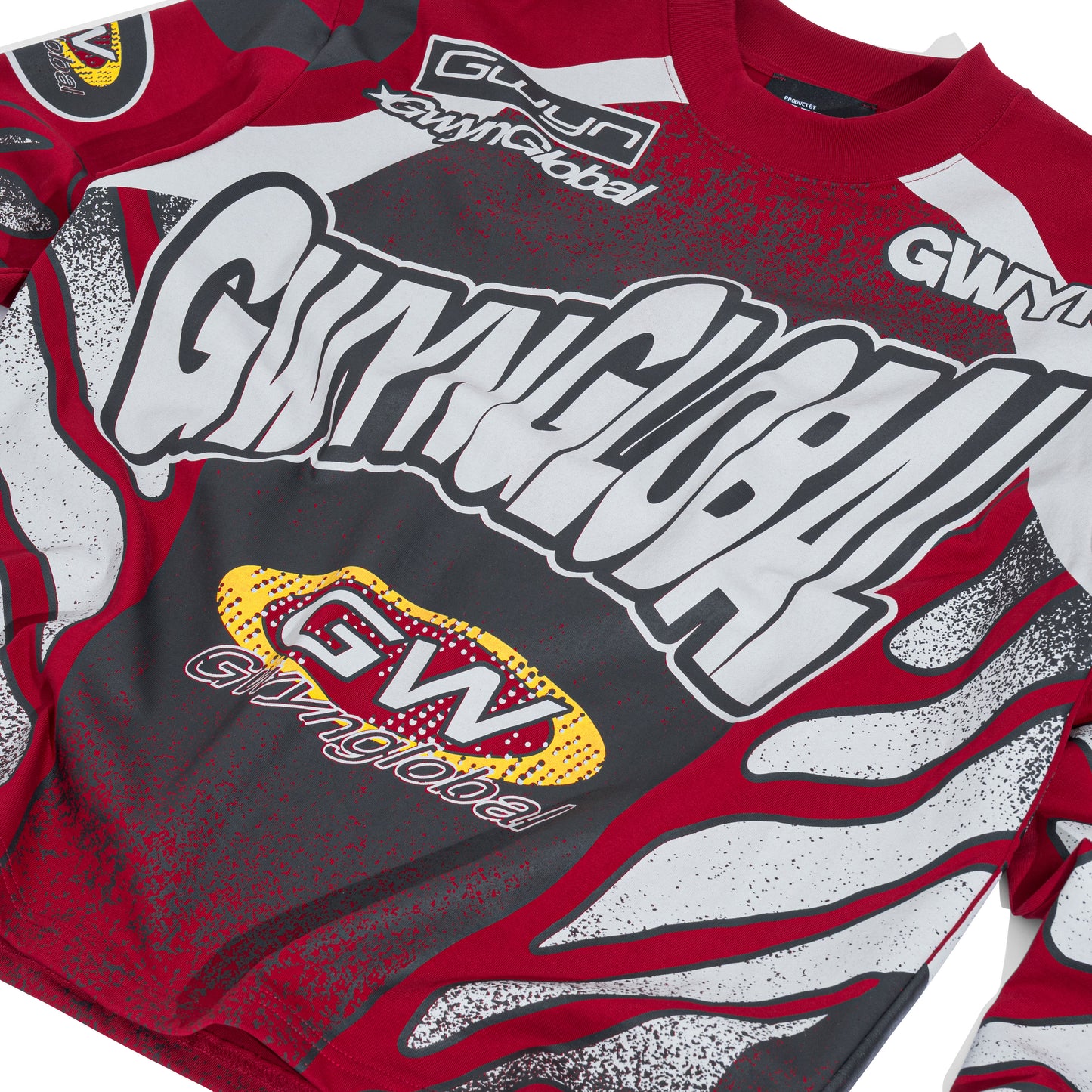GWYN GLOBAL SPEED TOP LONG SLEEVED T-SHIRT/ RED