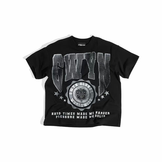 GWYN HARDER T-SHIRT/ BLACK